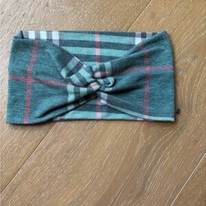 Plaid Knotted Headband